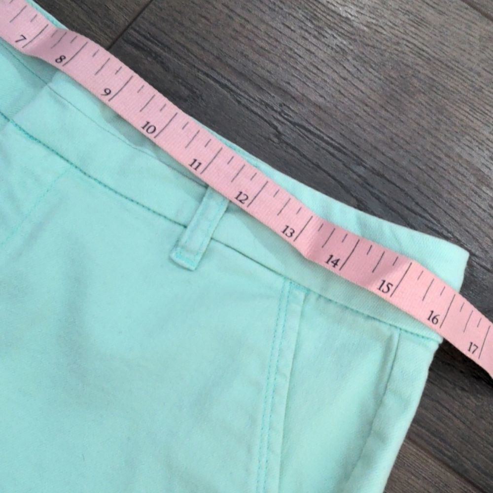Harper Minty Blue Shorts Size 27 - Picture 6 of 10